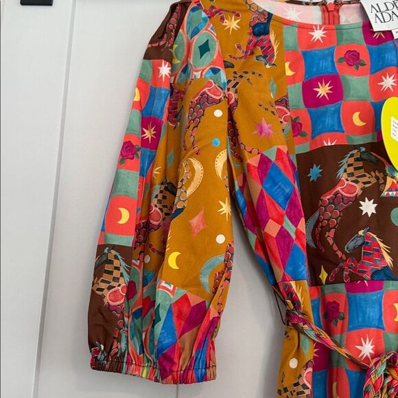 Alden Adair Clover Triple Crown Dress XS NWOT - Picture 9 of 10